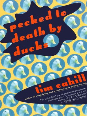 cover image of Pecked to Death by Ducks